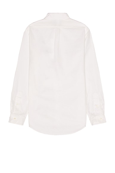 Polo Ralph Lauren Men's Garment-dyed Oxford Shirt In White