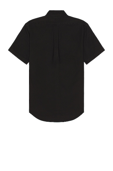 Shop Polo Ralph Lauren Oxford Short Sleeve Shirt In Polo Black