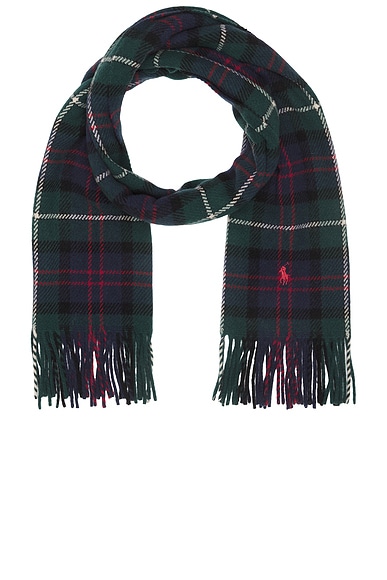 Plaid Twill Scarf