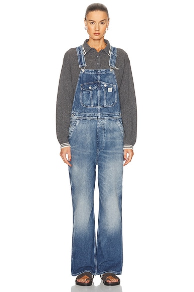 Polo Ralph Lauren Denim Overalls in Winnie Wash | FWRD