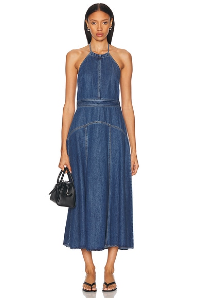 ralph lauren denim halter dress Ralph Lauren Lauren Ralph Lauren Denim Halter Dress