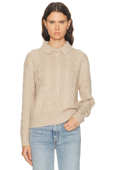 Polo Ralph Lauren Polo Sweater in Dark Almond Marl