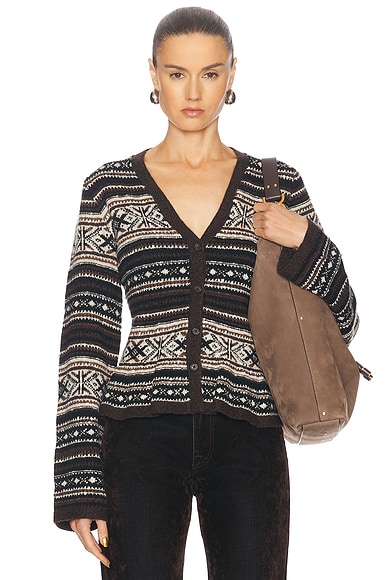 Amiri snake cardigan new arrivals