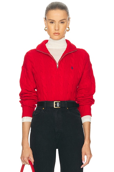 Quarter Zip Sweater