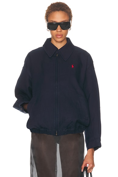 Polo Ralph Lauren Bomber Jacket in Lauren Navy