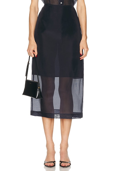 Polo Ralph Lauren Pencil Skirt in Atlantic