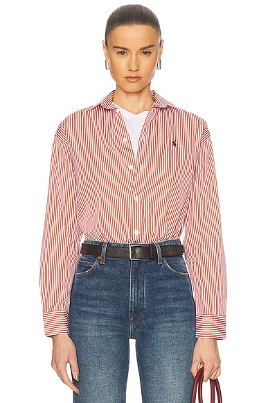 Long Sleeve Button Up Top