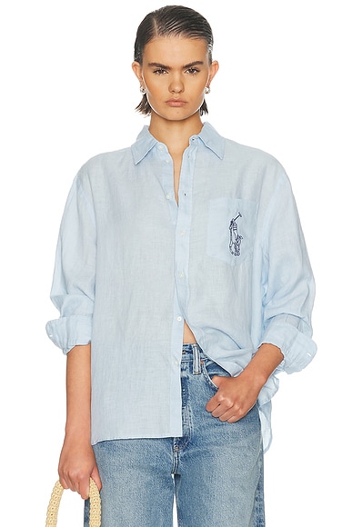 Polo Ralph Lauren Long Sleeve Sport Shirt in Cold Springs