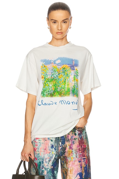 Monet Garden Boxy Tee