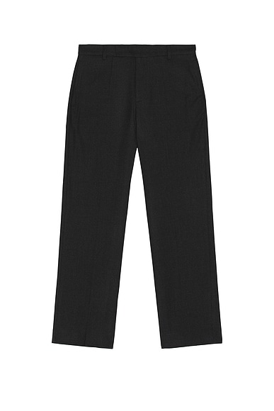 Wool Pleated Trousers