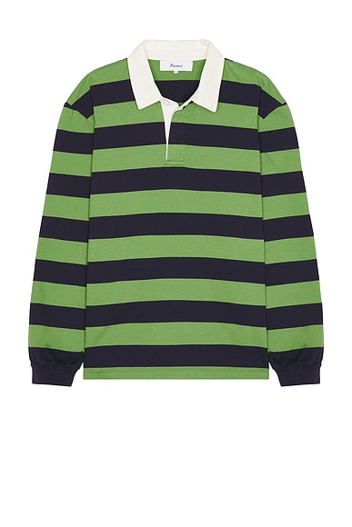 Palmes Rugby Shirt in Blue-green