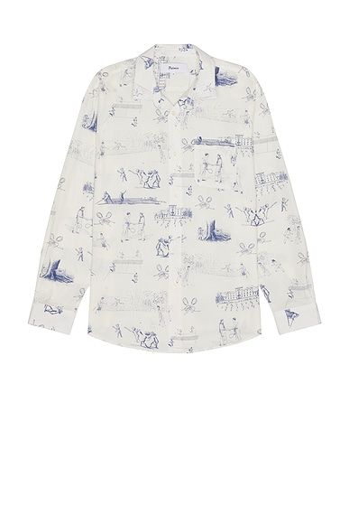 Printed Poplin Shirt