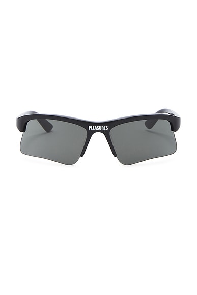 Pleasures Active Sunglasses in Black