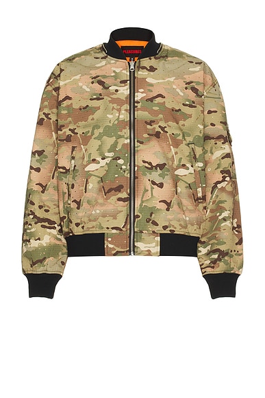 Gem Camo Bomber