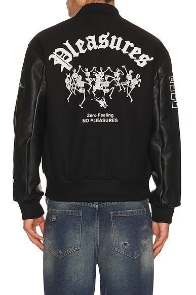 x Zero Skateboards Varsity Jacket