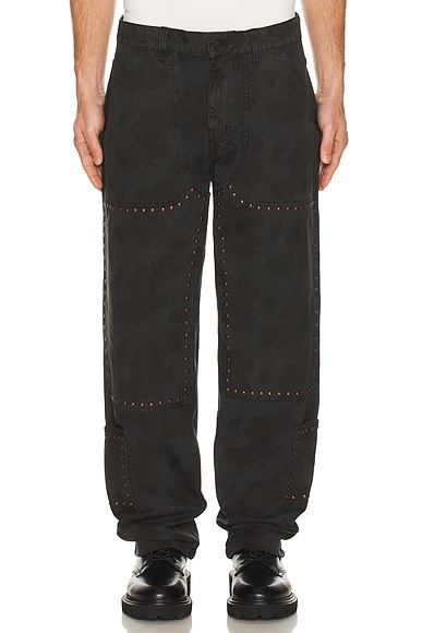 Cowhide Double Knee Work Pant