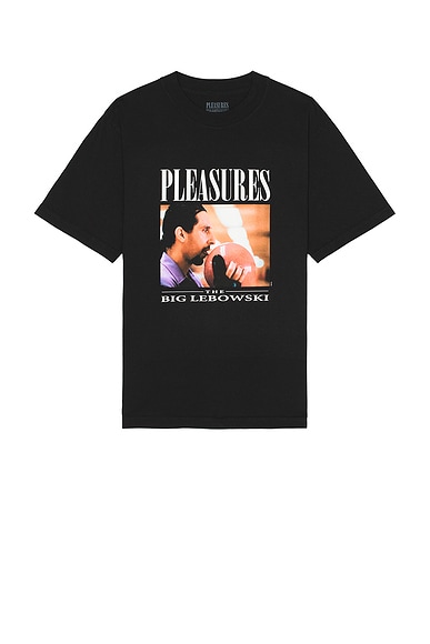 Pleasures Lick Tee in Black