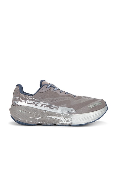 Pleasures x Altra Running Experience Flow 3 Sneakers in Satellite, Lichen, & Xray