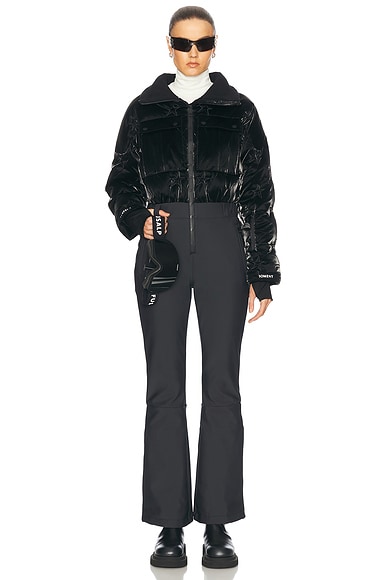 Perfect Moment Helen Ski Suit in Jet Black