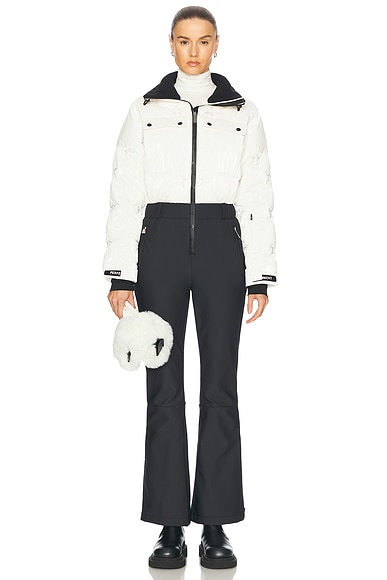 Perfect Moment Helen Ski Suit in Snow White