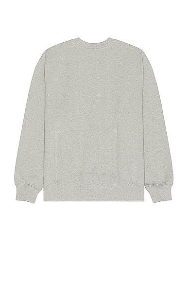 Shop Perks And Mini P.a.m. World Crew Neck Sweater In Grey Marle