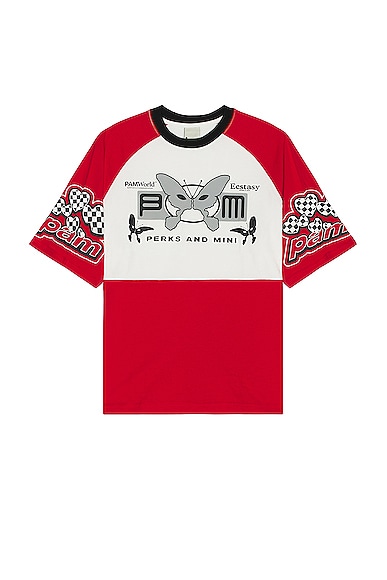 P.A.M. Perks and Mini Racer Contrast Tee in Multi