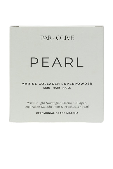 Par Olive Ceremonial Grade Matcha Pearl Marine Collagen Superpowder Travel Set