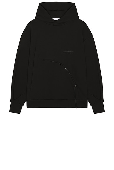 POST ARCHIVE FACTION (PAF) 8.0 Hoodie Center in Black