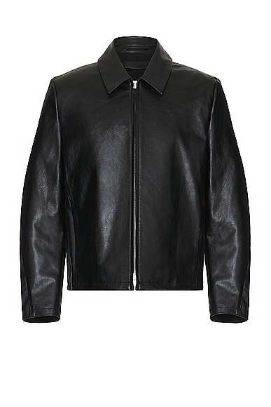 POST ARCHIVE FACTION (PAF) 6.0 Leather Jacket in Black