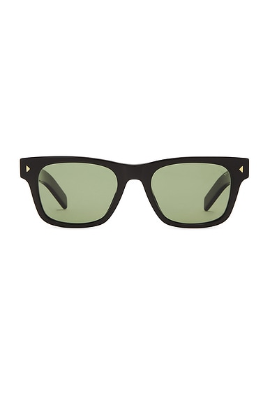 Prada 0pra17s Square Frame Sunglasses in Black