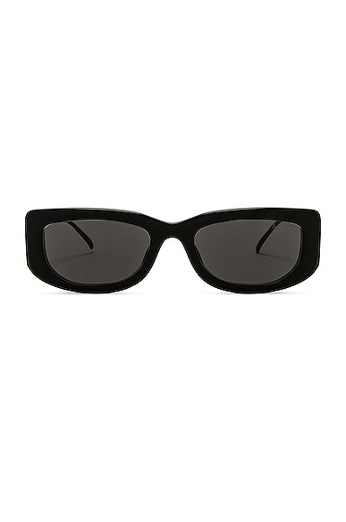 Prada Rectangle Sunglasses in Black