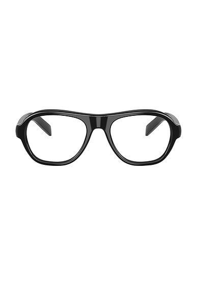 Prada Shield Eyeglasses in Black