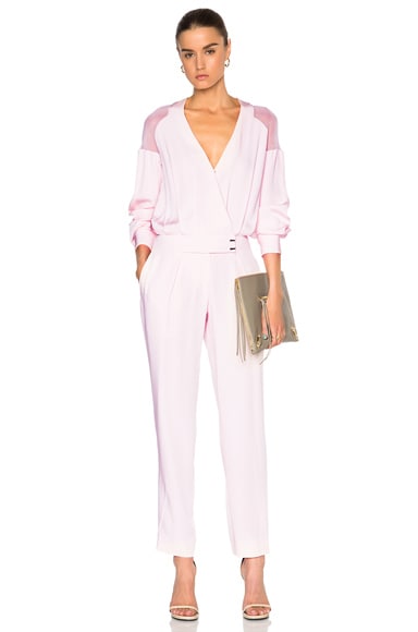 Crepe Back Satin Jumpsuit