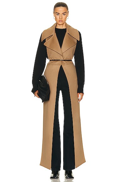 Double-Face Trench Scarf