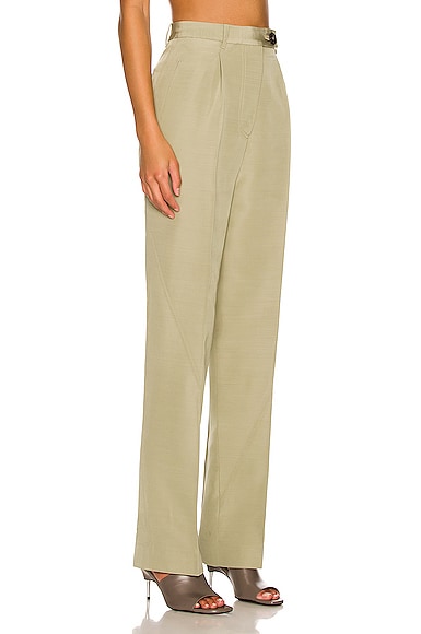 Peter Do Twisted Seam Pant in Sage | Smart Closet