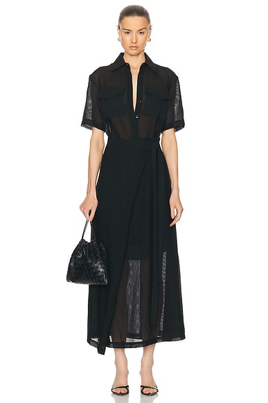 Proenza Schouler Emory Dress in Black