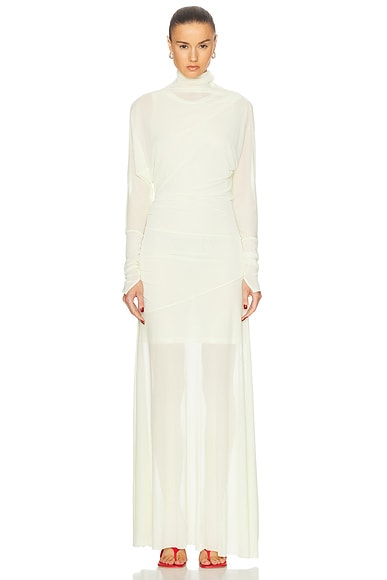 Proenza Schouler Paula Dress in Citron