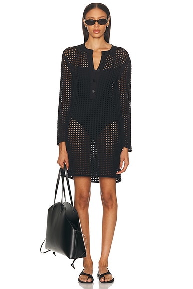 Proenza Schouler Micah Dress in Black