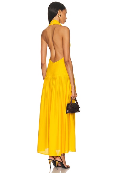 Tala Dress in Lemon