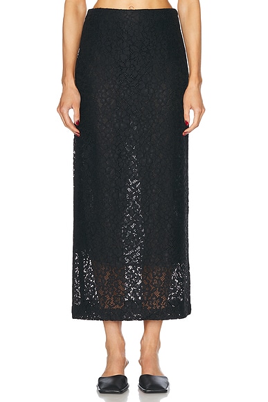 Proenza Schouler Jasmine Skirt in Black