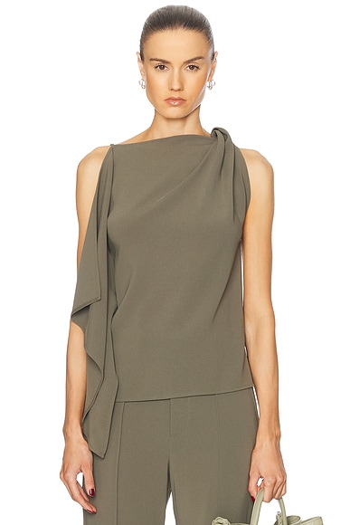 Proenza Schouler Alyssa Top in Wood