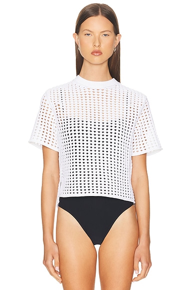 Proenza Schouler Kimia Top in Off White