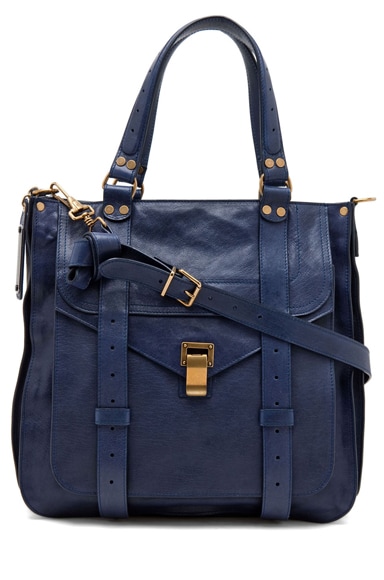 Proenza Schouler PS1 Tote Leather in Midnight | FWRD
