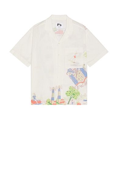 President's Reef Shirt in Off White