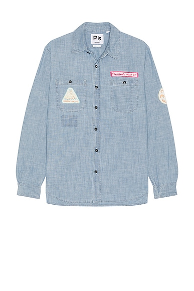 President's Kansas Shirt in Denim