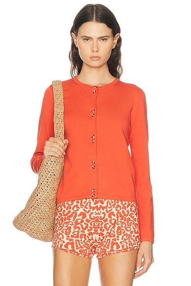 Posse Lexi Cardigan in Apple