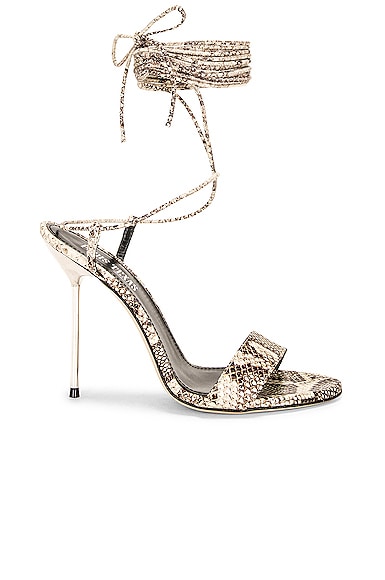サンダル・ミュール Paris Texas Guya Lace Up Over Knee Sandal Paris Texas Guya Lace Up Over the Knee Sandal Heel 105 in