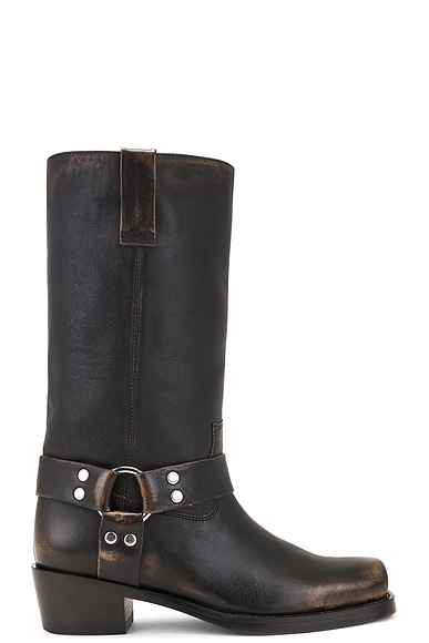 Paris Texas Roxy Boot in Black