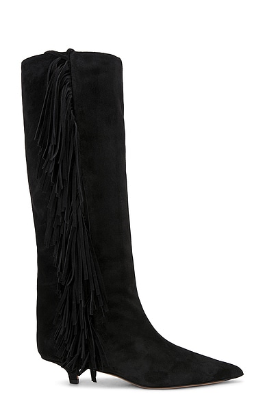 Paris Texas Jessie 35 Boot in Off Black