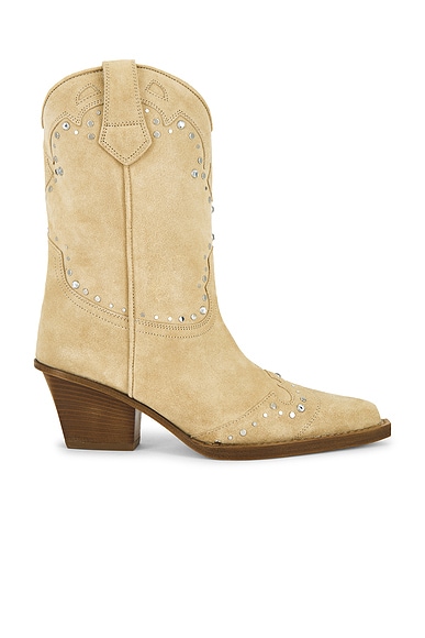 Paris Texas Janice 60 Boot in Ecru